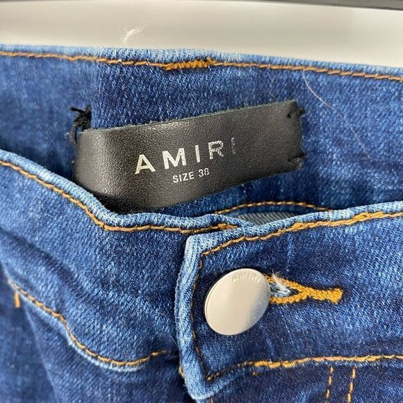 Amiri Men’s Skinny Distressed Jeans size 38 - Picture 2 of 3